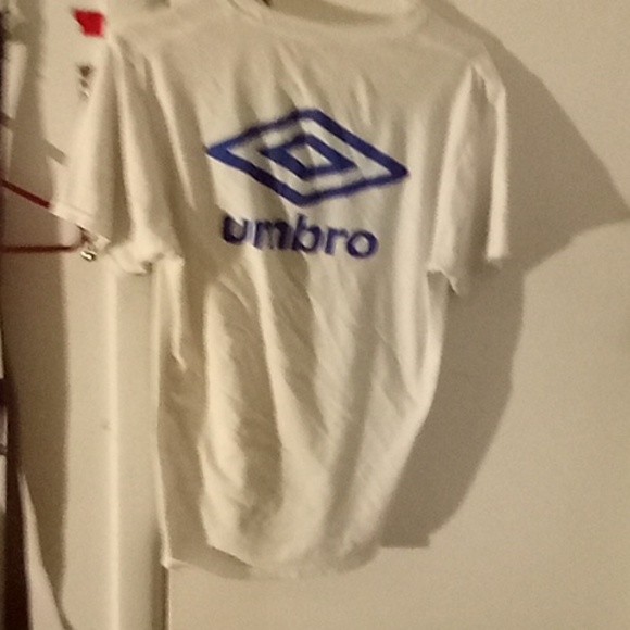 Umbro soccer game club challenge size small color white and blue  ATC - Picture 6 of 8